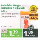 Allahindlus - Kadarbiku Mango-maitseline 5-viljamahl 0,33 l
