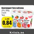 Allahindlus - Koorejogurt Tere LaCrema