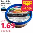 Allahindlus - Saare Hõbe
heeringasült
300 g