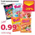Жевательные конфеты Trolli 
200 г