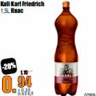 Allahindlus - Kali Karl Friedrich
1,5L 