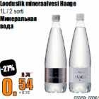 Минеральная
вода