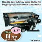 Allahindlus - Raadio teel juhitav auto BMW X5