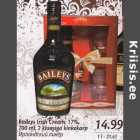 Allahindlus - Baileus Irish Crbam 17%, 700 ml, 2 klassiga kinkekarp 