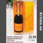 Allahindlus - Prantsuse vаhuvеin Vеuvе Clicquot-Ponsardin Brut,12%,750ml 