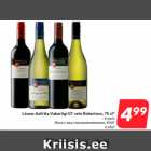 Lõuna-Aafrika Vabariigi GT vein Robertson, 75 cl*