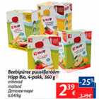 Allahindlus - Beebipüree puuviljarõõm Hipp Bio, 4-pakk, 360 g
