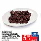 Allahindlus - Dražee rosin tumedas šokolaadis Jumbo, V.Pergale, 1 kg