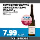 AUSTRIA KPN VALGE VEIN WEINRIEDER RIESLING
