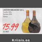 Allahindlus - LIKÖÖR MEUKOW 0,5 L