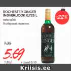 Allahindlus - ROCHESTER GINGER INGVERIJOOK 0,725 L