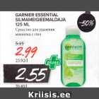 GARNIER ESSENTIAL SILMAMEIGIEEMALDAJA 125 ML