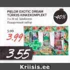 PIELOR EXOTIC DREAM TÜRKIIS KINKEKOMPLEKT