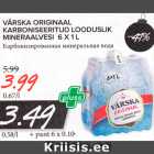 VÄRSKA ORIBINAAL KARBONISEERITUD LOODUSLIK MINERAALVESI 
