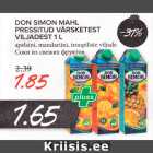 DON SIMON MAHL PRESSITUD VÄRSKETEST VILJADEST 1 L
