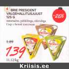 BRIE PRESIDENT VALGEHALLITUSJUUST 125 G