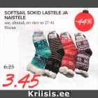 SOFTSAIL SOKID LASTELE JA NAISTELE