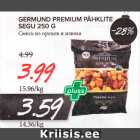 GERMUND PREMIUM PÄHKLITE SEGU 250 G