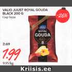 VALIO JUUST ROYAL GOUDA BLACK 200 G