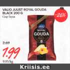 VALIO JUUST ROYAL GOUDA BLACK 200 G