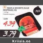 MAKS&MOORITS SUUR SEAPRAAD, KG