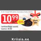 Lambavillaga sussid, suurus 38-40