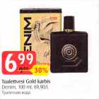 Tualettvesi Gold karbis