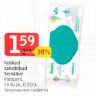 Niisked salvrätikud Sensitive
