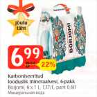 Karboniseeritud looduslik mineraalvesi, 6-pakk
