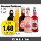 Allahindlus - Limonaad Fentimans