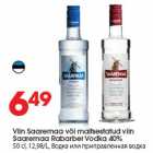 Viin Saaremaa või maitsestatud viin
Saaremaa Rabarber Vodka