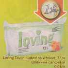 Loving Touch niisked sälvrätikud, 72 tk
