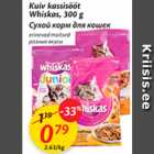 Allahindlus - Kuiv kassisööt Whiskas, 300 g