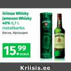 Allahindlus - Iirimaa Whisky
Jameson Whisky