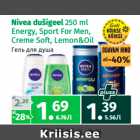 Allahindlus - Nivea dušigeel 