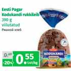 Магазин:Maksimarket, Konsum, AjaO,Скидка:Ржаной хлеб