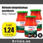 Hõrkude köögiviljadega pastakaste