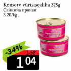 Allahindlus - Konserv vürtsisealiha 325 g