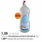 Магазин:Selver,Скидка:Средство для мытья посуды