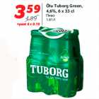 Õlu Tuborg Green