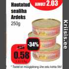 Allahindlus - Hautatud
sealiha
Ardeks
250g