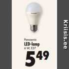 Panasonic
LED-lamp
6 W, E27 