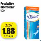 Pesukaitse Discreet Air 60 tk