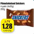 Магазин:Grossi,Скидка:Молочный шоколад Snickers