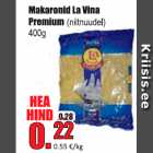 Allahindlus - Makaronid La Vina Premium