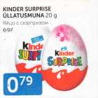 KINDER SURPRISE ÜLLATUSMUNA 20 g