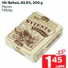 Või Baltais, 82,5%, 200 g
