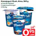 Koorejogurt Muah, Alma, 380 g

