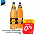 Магазин:Hüper Rimi, Rimi, Mini Rimi,Скидка:Прохладительный напиток  Лимонад, 1,5 л