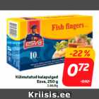 Магазин:Hüper Rimi, Rimi, Mini Rimi,Скидка:Рыбные палочки замороженные
ESVA, 250 г